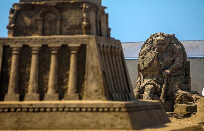 Antalya Kum Heykel Festivali başladı: Kayıp Şehir Atlantis temasıyla açıldı