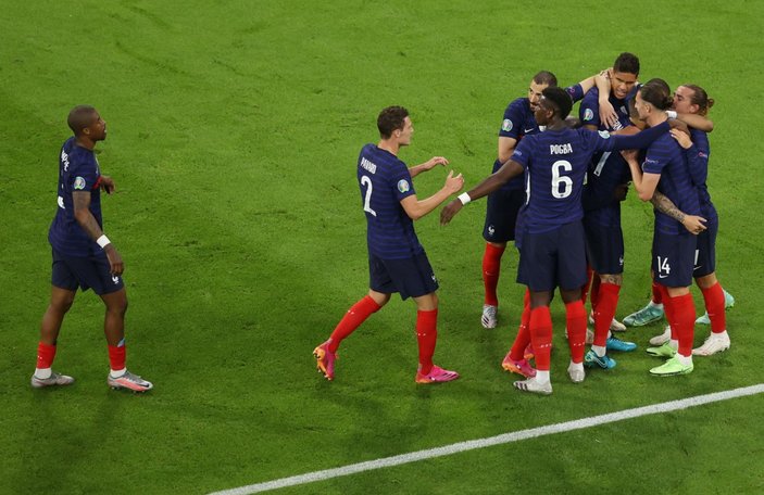 Fransa, Almanya'yı tek golle mağlup etti