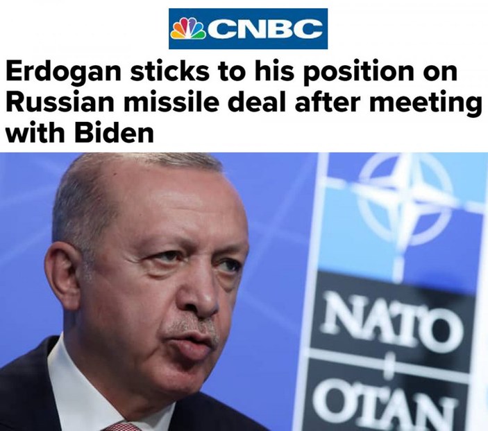 Cumhurbaşkanı Erdoğan - Joe Biden görüşmesi dünya basınında