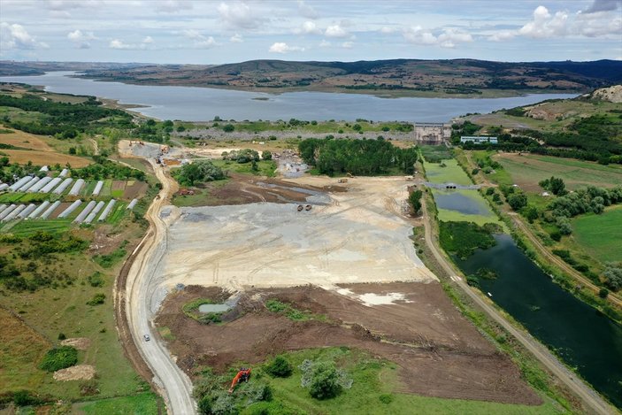 Kanal İstanbul'un ilk köprüsünün çalışmaları devam ediyor