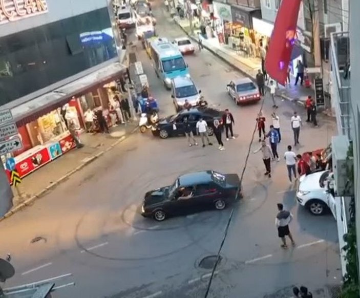 İzmir'de driftli asker uğurlaması