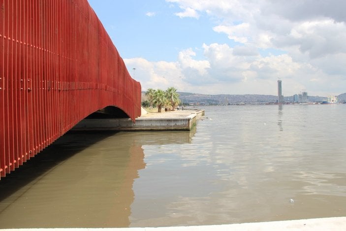 İzmir Körfezi'ndeki koku ve kirlilik halkı isyan ettirdi