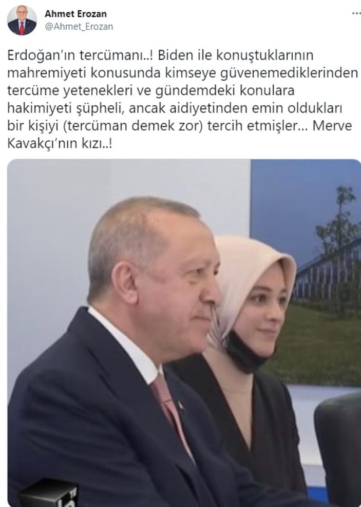 Fatima Gülhan Abushanab'ın NATO Zirvesi'nde yer alması eleştirildi