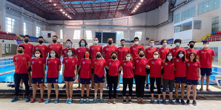 Paletli Yüzme Genç Milli Takımı İtalya'da dünya şampiyonu
