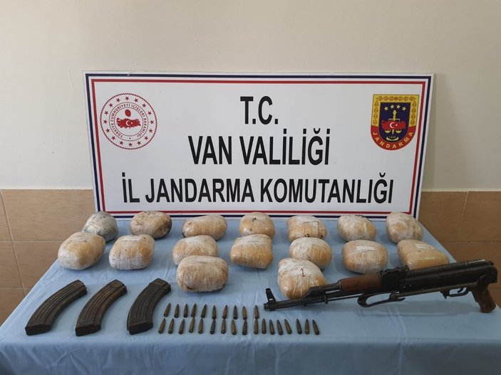 Van kırsalında PKK/KCK operasyonu: Uyuşturucu ve silah bulundu