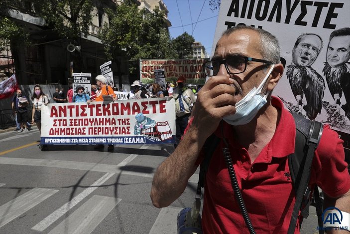 Yunanistan'da grev nedeniyle hayat durdu