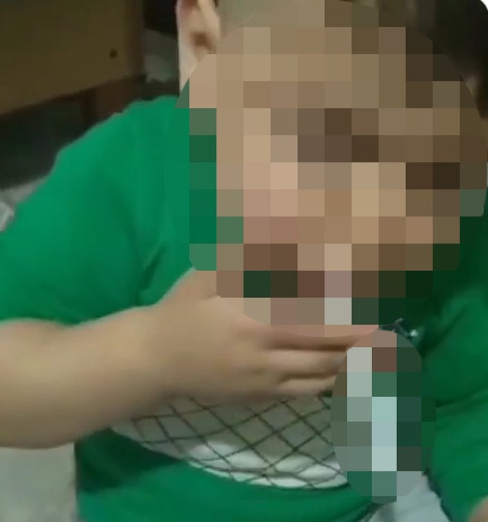 Kayseri'de çocuğuna sigara içirip ölmesi için ilaç veren anne gözaltında
