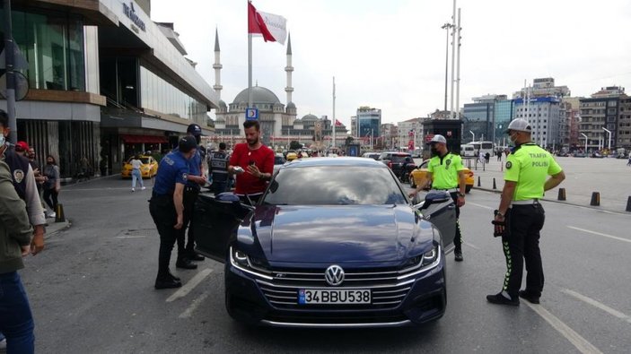 Taksim Meydanı’nda helikopter destekli 'huzur' uygulaması