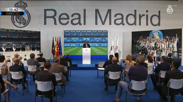 Sergio Ramos, veda konuşmasında gözyaşlarını tutamadı