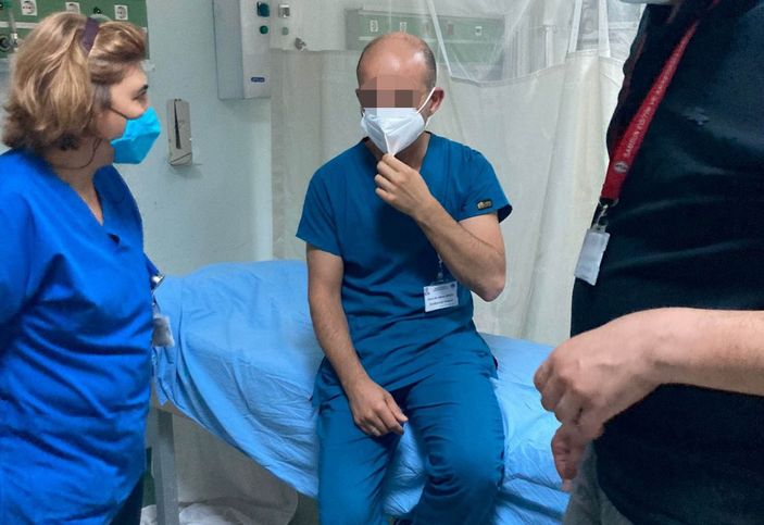 i Samsun'da hasta yakını doktoru yumrukladı