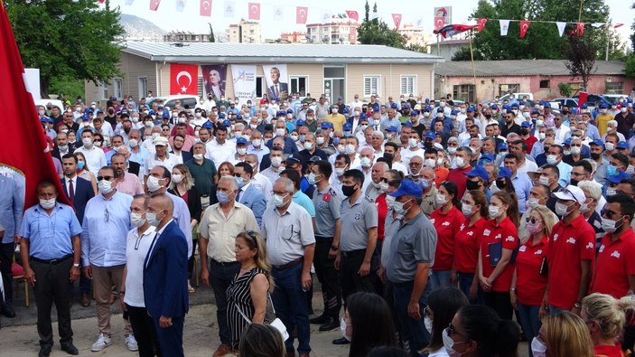 Adana'da 10 belediye başkanıyla kreş temel atma töreni