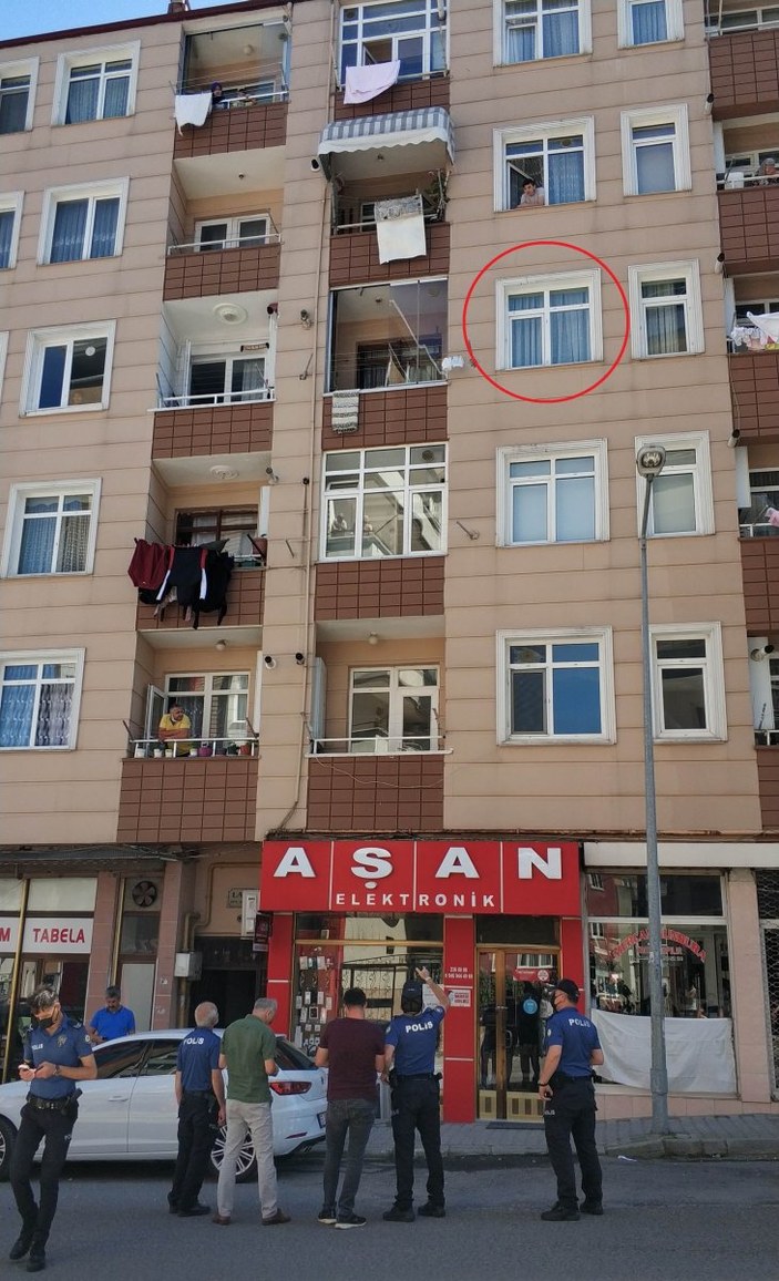 Samsun’da 3 yaşındaki çocuk, pencereden düştü