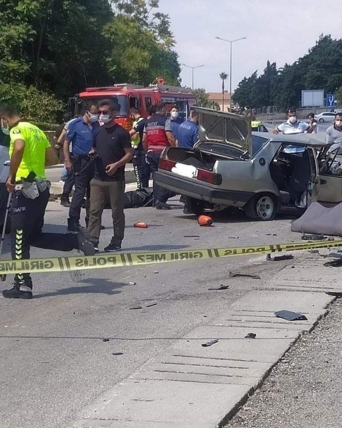 i Hatay'da trafik kazası: 1 ölü