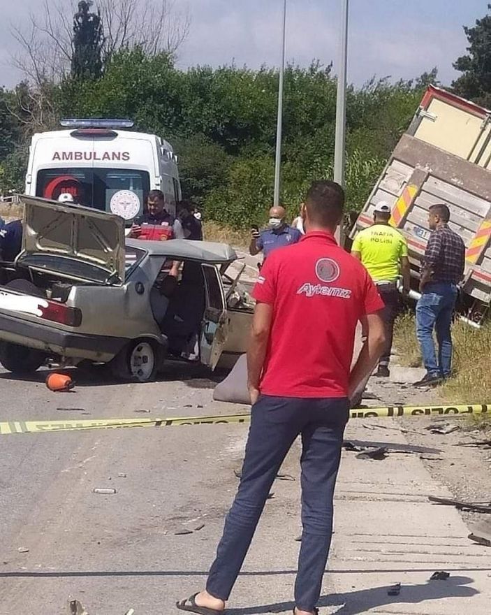i Hatay'da trafik kazası: 1 ölü