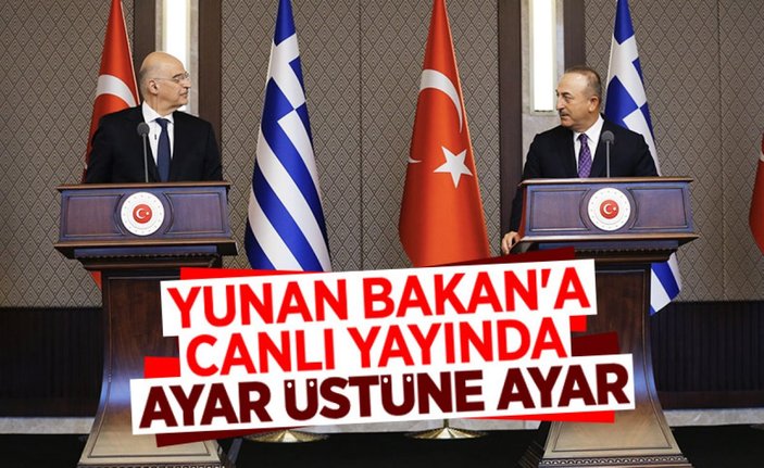 Çavuşoğlu: Dendias'ın içinde kalmış ki her gün Türkiye hakkında konuşuyor