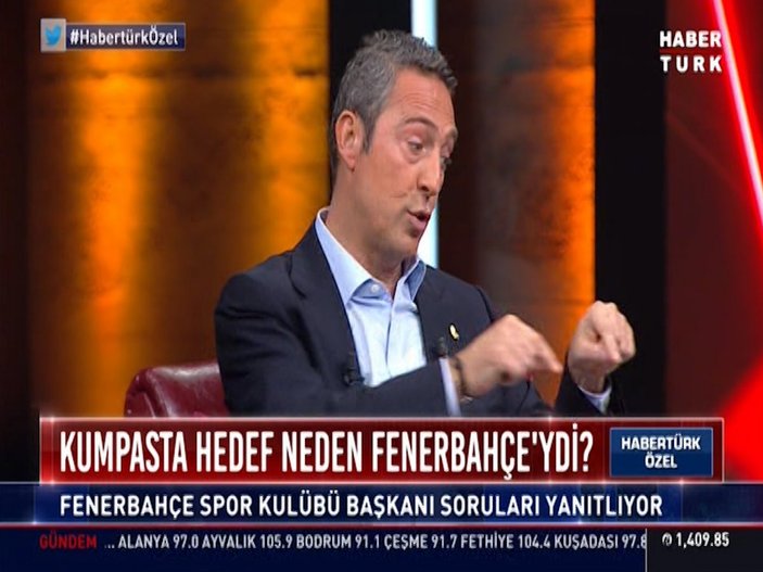 Ali Koç: Fenerbahçe'ye şike yaptı diyenler FETÖ'ye hizmet etmektedir