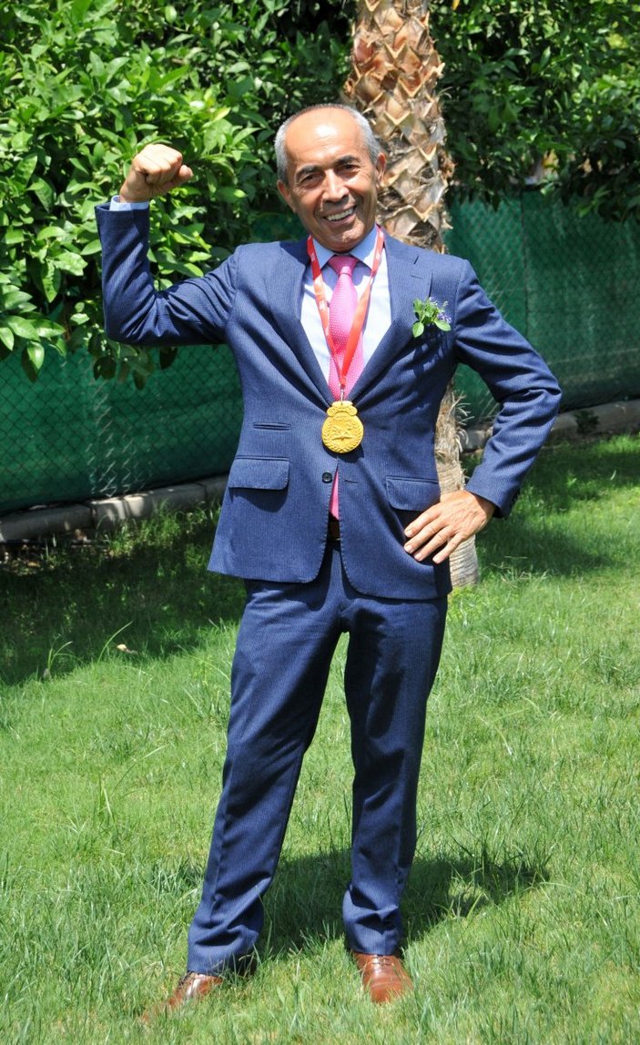 Antalya'da 72 yaşındaki milli sporcunun biyolojik yaşı şaşırttı