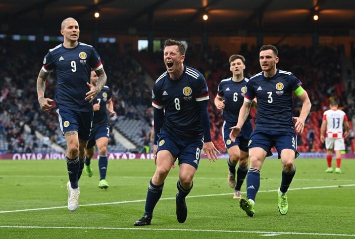 Euro 2020'de Hırvatistan, İskoçya'yı mağlup etti
