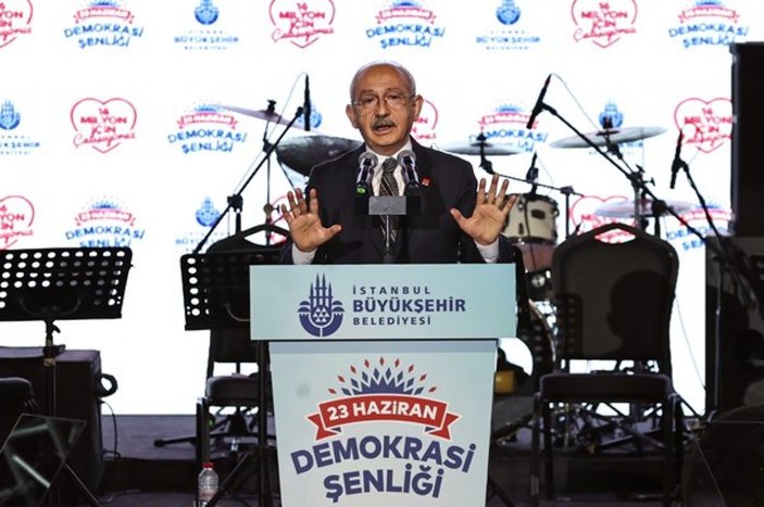 Kemal Kılıçdaroğlu, Demokrasi Şöleni etkinliğinde konuştu