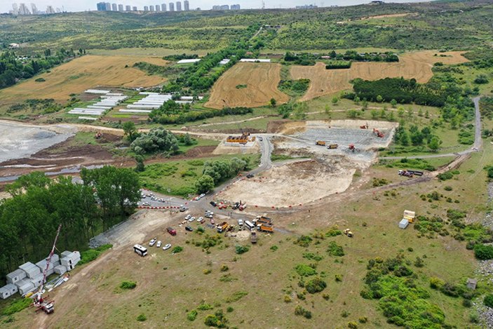 Kanal İstanbul'un temel atma töreni hazırlığı başladı