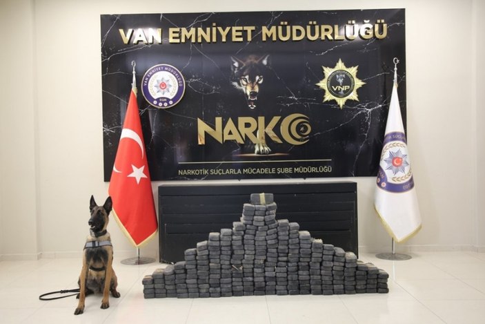 Van'da 205 kilo 240 gram eroin ele geçirildi