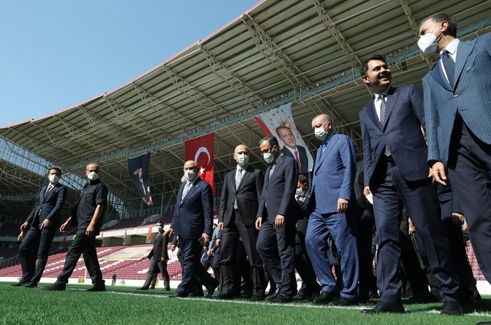 Cumhurbaşkanı Erdoğan, Hatay’da toplu açılış törenine katıldı