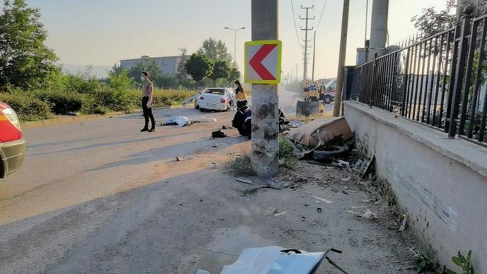 i Bursa'da 3 kişinin ölümüne neden oldu: Araç kontrolden çıktı