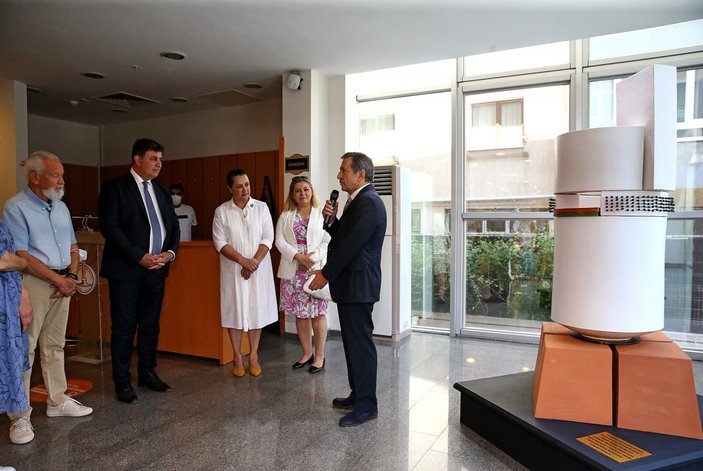 CHP'li belediyelerden ortaklaşa heykel açılışı