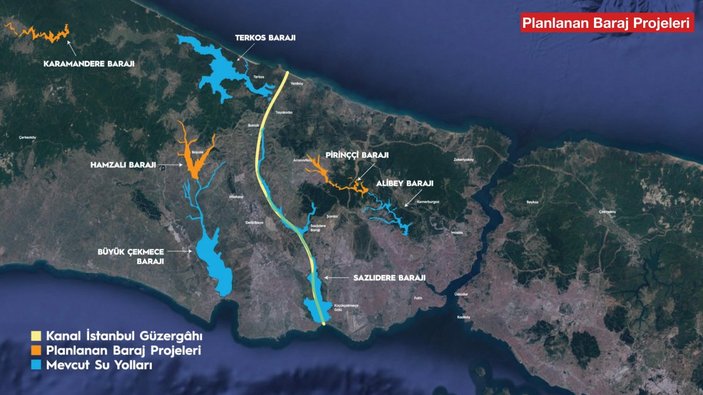 Kanal İstanbul'un madde madde proje ve hedef aşamaları
