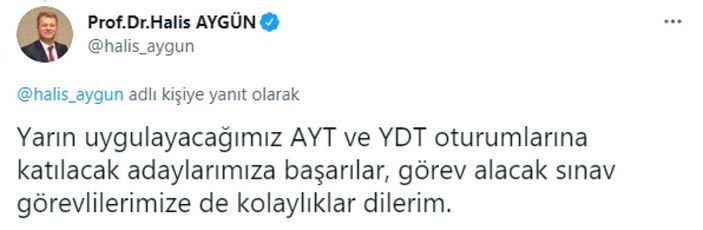 YKS’nin ilk oturumu TYT başarıyla tamamlandı