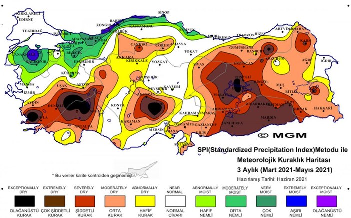 Yağışlar azaldı, kuraklık kapıda