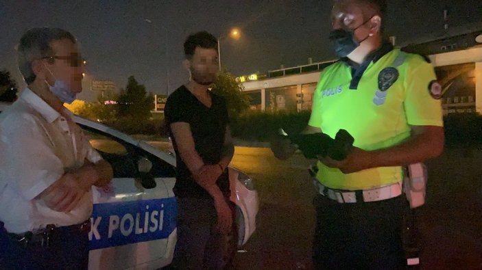 Bursa'da sürücü değiştirmeye çalışan kişi, cezadan kurtulamadı