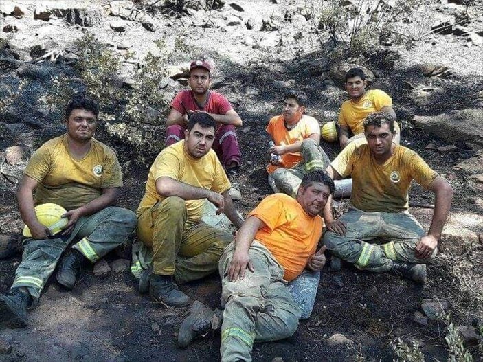 Marmaris'te şehit olan orman görevlisinin arkadaşları gözyaşı döktü