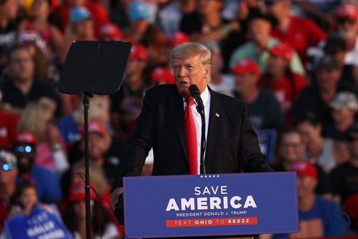 Trump aylar sonra ilk kez Ohio'da miting düzenledi: Amerika'yı geri alacağız