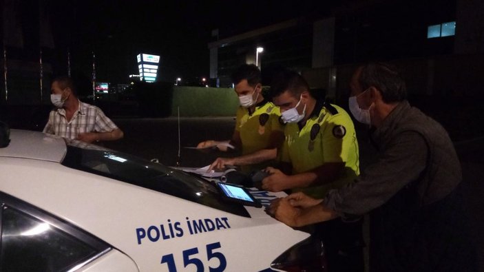 Bursa'da alkollü sürücüden polise güldüren tehdit