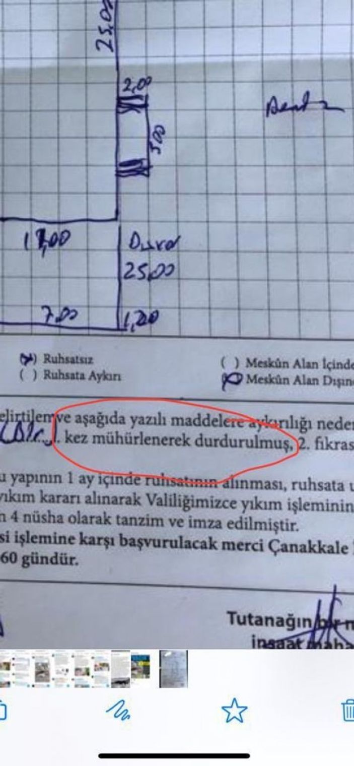 İ Assos'taki Cafer Mahiroğlu'nun kaçak restoran ve plajı yıkılacak