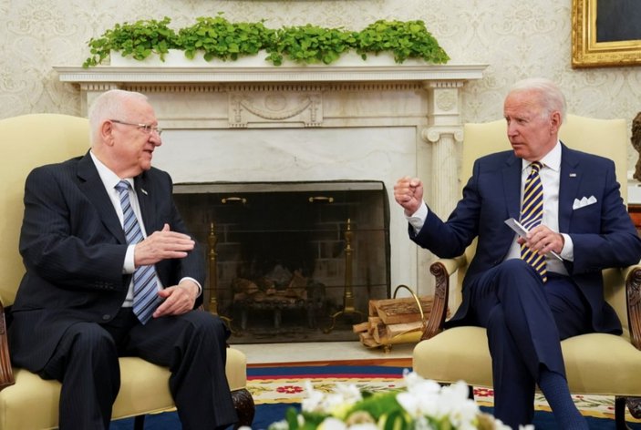 Joe Biden, İsrail Cumhurbaşkanı Rivlin ile görüştü