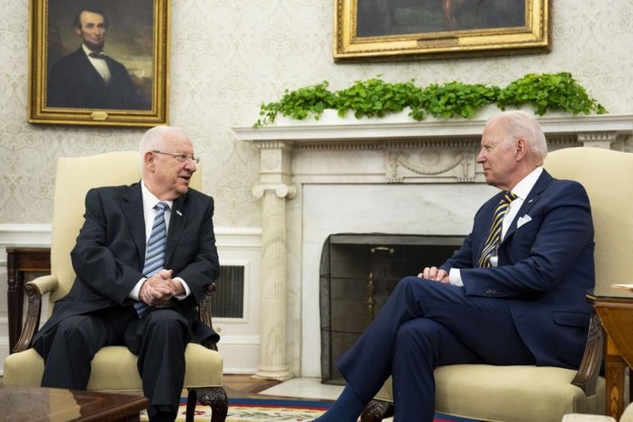 Joe Biden, İsrail Cumhurbaşkanı Rivlin ile görüştü