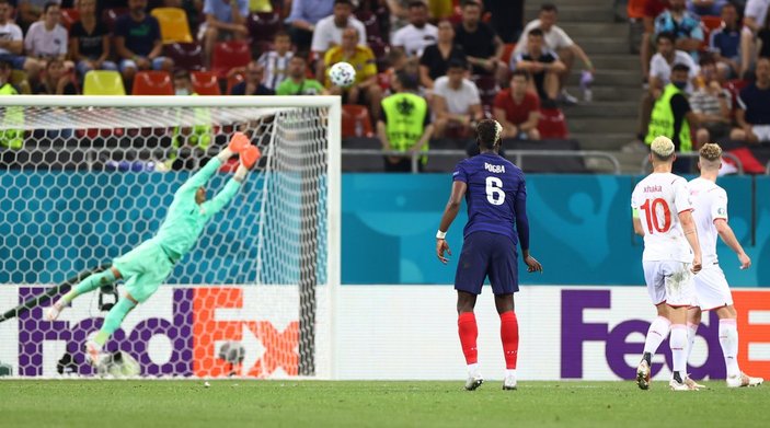 Paul Pogba'nın İsviçre'ye attığı gol