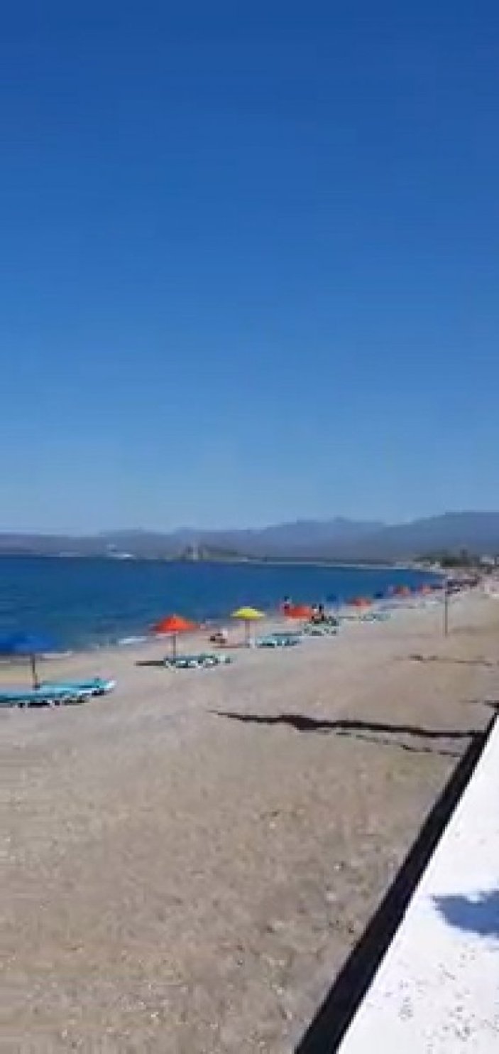 Fethiye'de plajlar boş kaldı