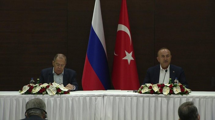 Mevlüt Çavuşoğlu ve Sergey Lavrov'dan Kanal İstanbul açıklaması