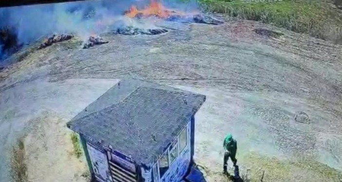 Bursa’da temizlik işçisi ormanlık alanda çıkan yangına sebep oldu