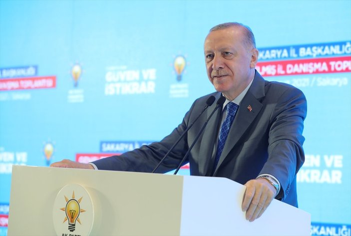 Cumhurbaşkanı Erdoğan'dan AK Parti Sakarya Danışma Toplantısı sonrası açıklama