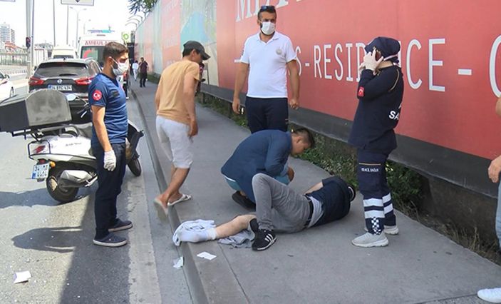 Avcılar'da trafik kazası: 1 yaralı