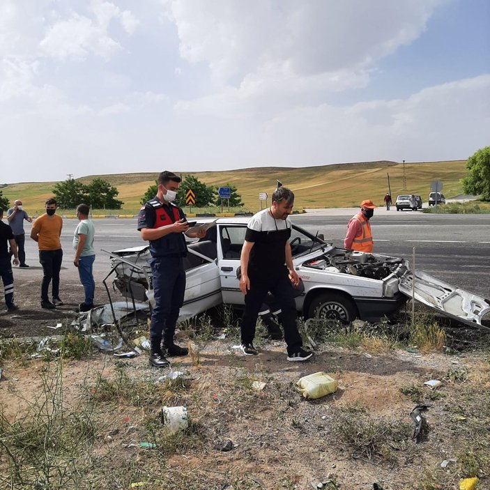 Kırıkkale'de trafik kazası: 1 ölü