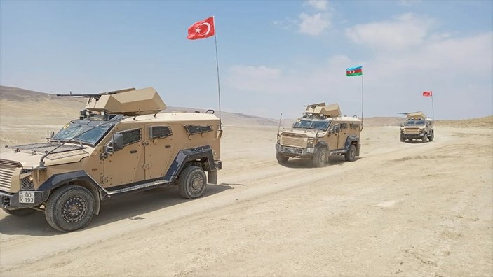 Türkiye ve Azerbaycan'dan askeri tatbikat