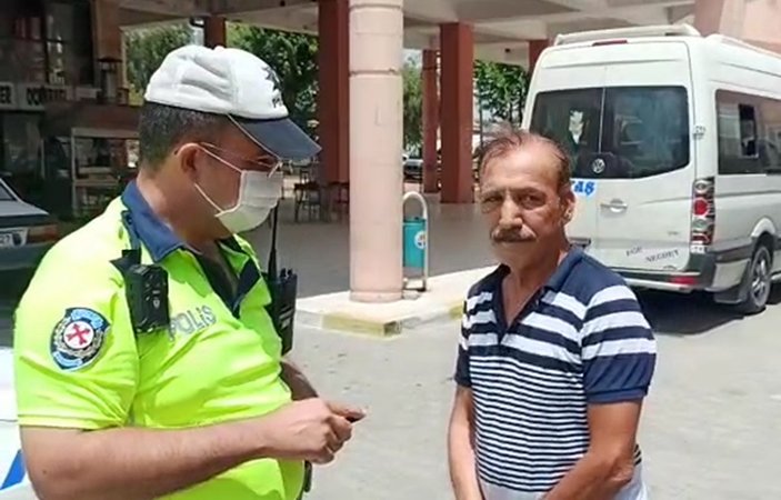 Adana'da suçüstü yakalanan korsan taksiciden polise: Yaktın beni