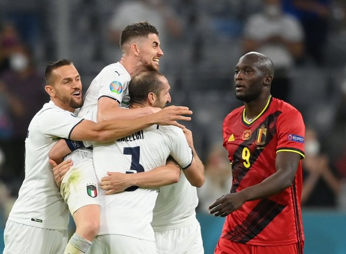 İtalya Euro 2020 çeyrek finalinde Belçika'yı eledi