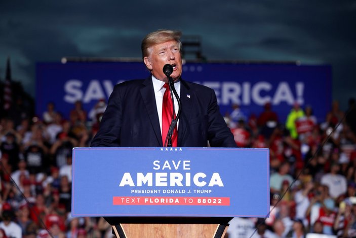 Donald Trump, Florida'da destekçilerine seslendi