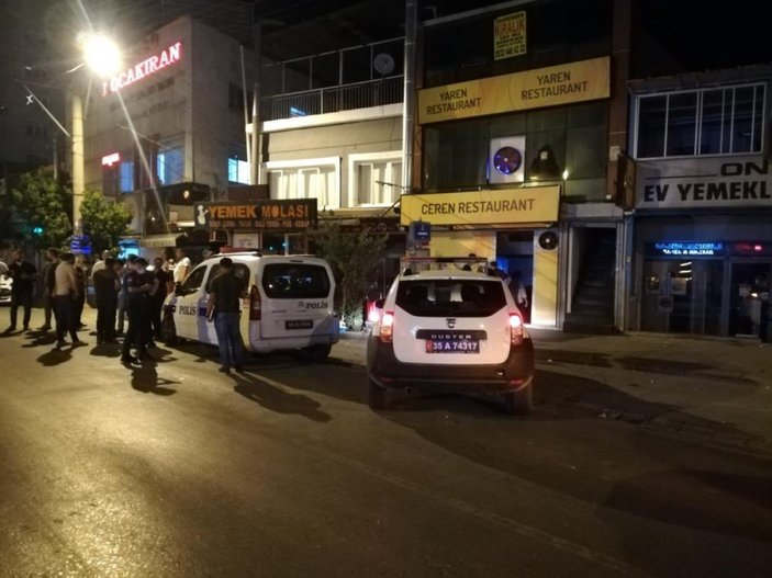 İzmir'de bir kişi göğsünden bıçaklandı